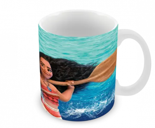 Caneca Polímero Moana Personalizada
