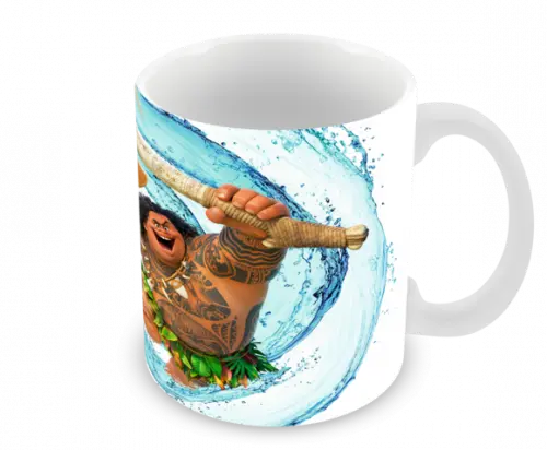 Caneca Polímero Moana Personalizada