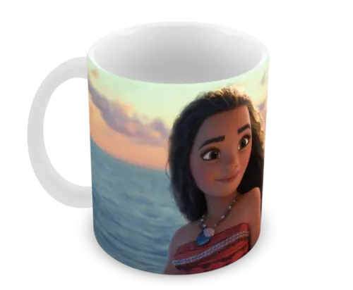 Caneca Polímero Moana Personalizada