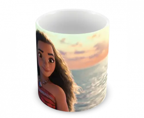 Caneca Polímero Moana Personalizada