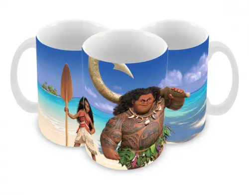 Caneca Polímero Moana Personalizada