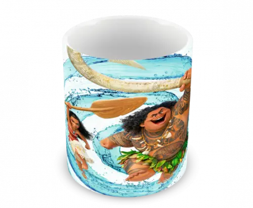 Caneca Polímero Moana Personalizada