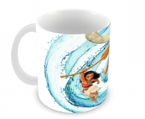 Caneca Polímero Moana Personalizada
