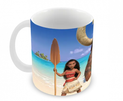 Caneca Polímero Moana Personalizada