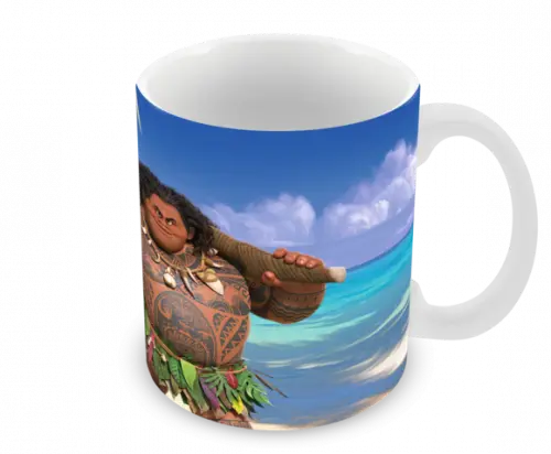 Caneca Polímero Moana Personalizada