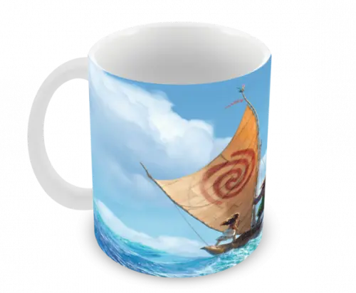Caneca Polímero Moana Personalizada