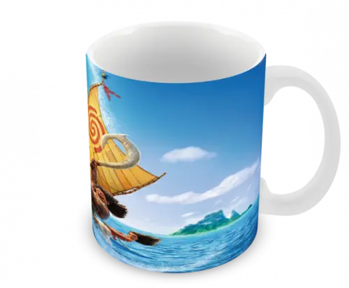 Caneca Polímero Moana Personalizada
