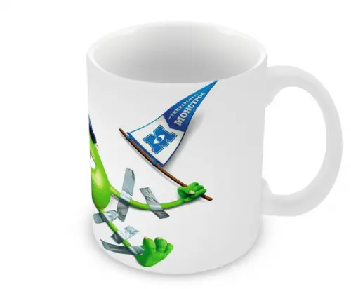 Caneca Polímero Monstros Sa Personalizada