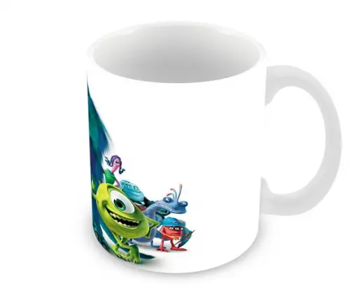 Caneca Polímero Monstros Sa Personalizada
