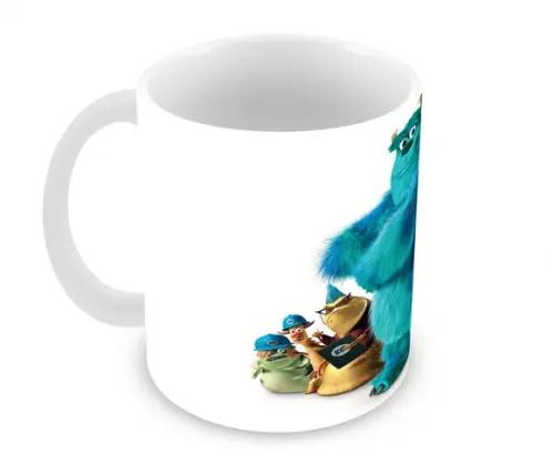 Caneca Polímero Monstros Sa Personalizada