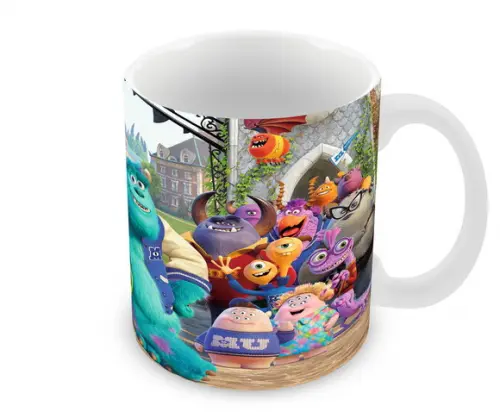 Caneca Polímero Monstros Sa Personalizada