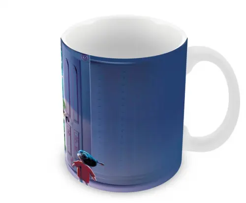 Caneca Polímero Monstros Sa Personalizada