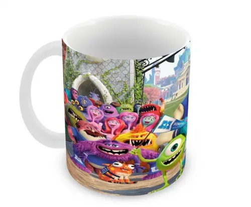 Caneca Polímero Monstros Sa Personalizada