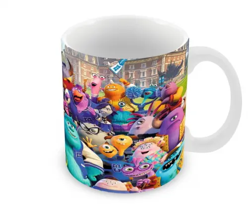 Caneca Polímero Monstros Sa Personalizada