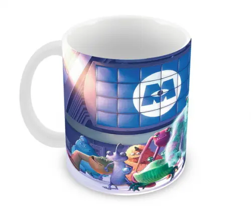 Caneca Polímero Monstros Sa Personalizada