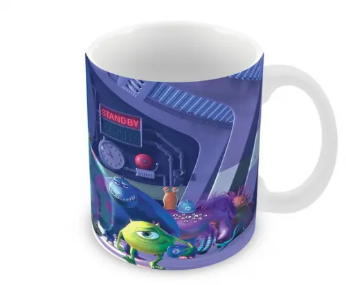 Caneca Polímero Monstros Sa Personalizada