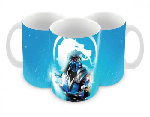 Caneca Polímero Mortal Kombat Personalizada