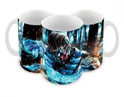 Caneca Polímero Mortal Kombat Personalizada