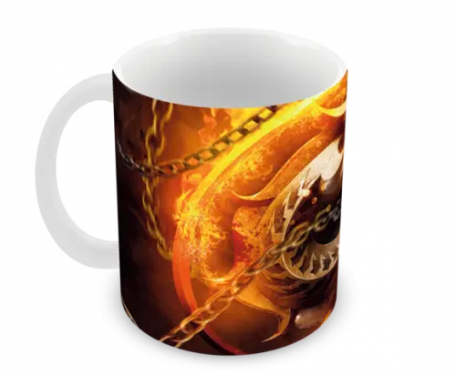 Caneca Polímero Mortal Kombat Personalizada