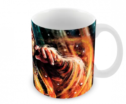Caneca Polímero Mortal Kombat Personalizada