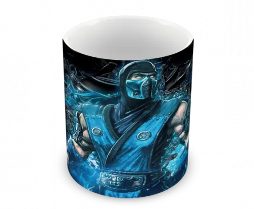 Caneca Polímero Mortal Kombat Personalizada