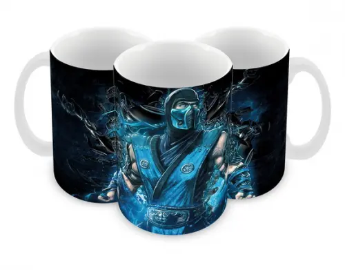 Caneca Polímero Mortal Kombat Personalizada