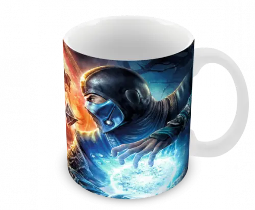Caneca Polímero Mortal Kombat Personalizada