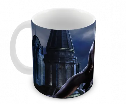 Caneca Polímero Mulher Gato Personalizada
