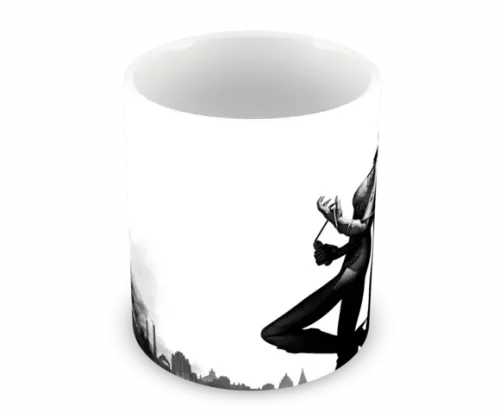 Caneca Polímero Mulher Gato Personalizada