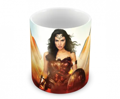 Caneca Polímero Mulher Maravilha Personalizada
