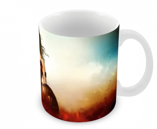Caneca Polímero Mulher Maravilha Personalizada