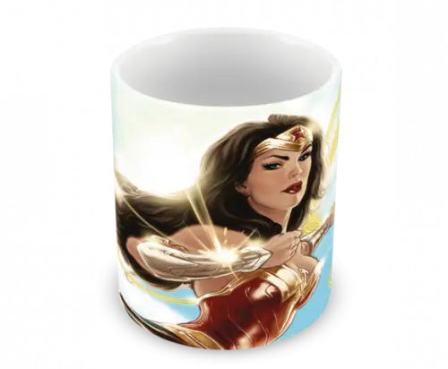 Caneca Polímero Mulher Maravilha Personalizada