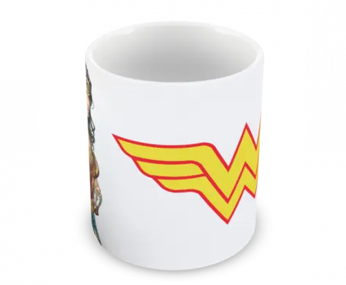 Caneca Polímero Mulher Maravilha Personalizada
