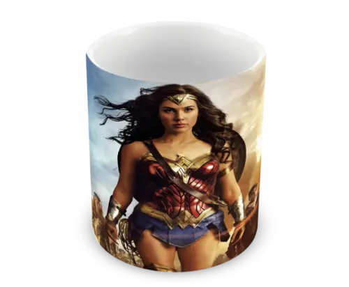 Caneca Polímero Mulher Maravilha Personalizada