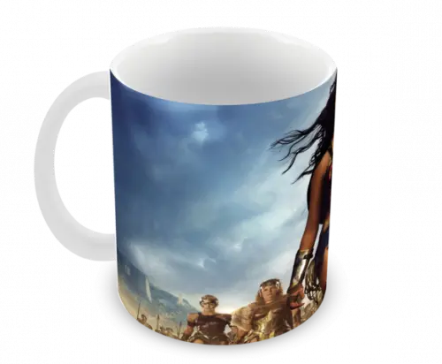 Caneca Polímero Mulher Maravilha Personalizada