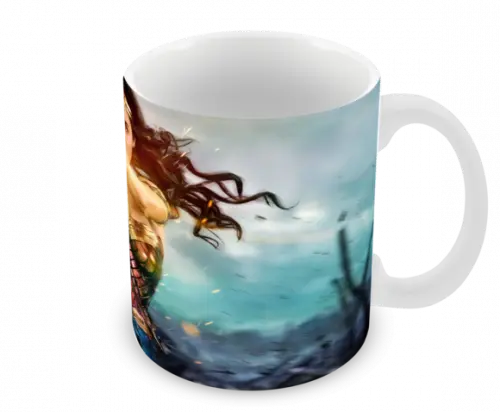 Caneca Polímero Mulher Maravilha Personalizada
