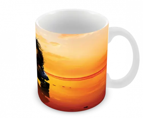 Caneca Polímero Mulher Maravilha Personalizada