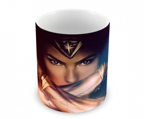 Caneca Polímero Mulher Maravilha Personalizada