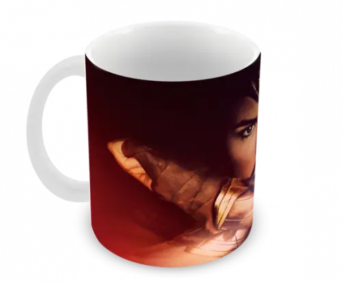 Caneca Polímero Mulher Maravilha Personalizada
