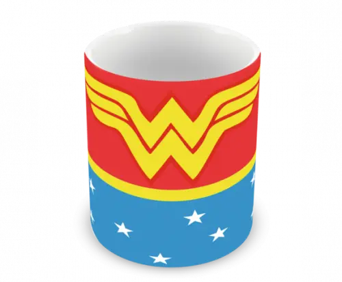 Caneca Polímero Mulher Maravilha Personalizada