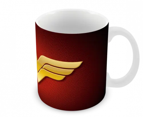Caneca Polímero Mulher Maravilha Personalizada