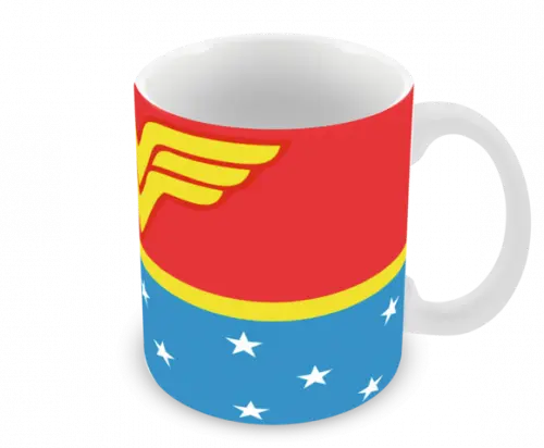 Caneca Polímero Mulher Maravilha Personalizada