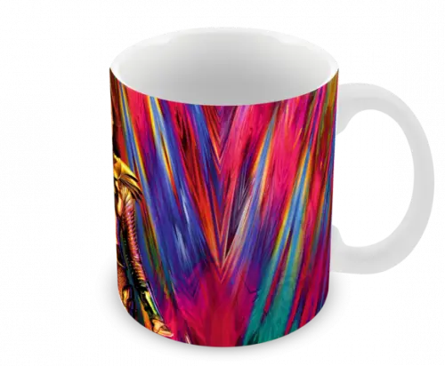 Caneca Polímero Mulher Maravilha Personalizada
