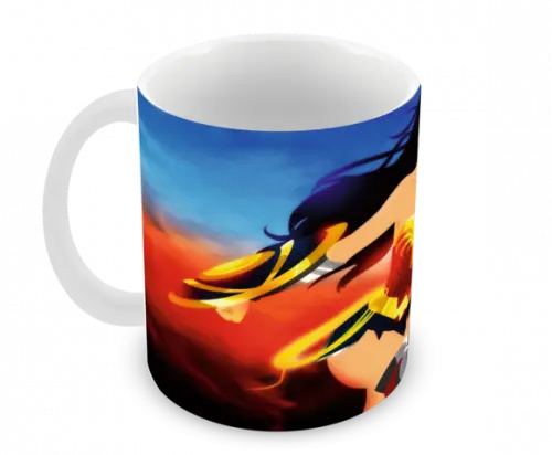 Caneca Polímero Mulher Maravilha Personalizada