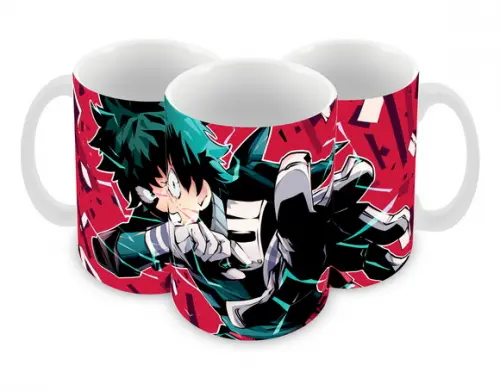 Caneca Polímero My Hero Academia Personalizada