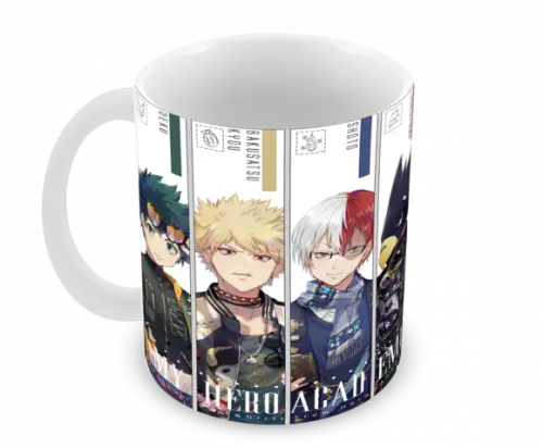 Caneca Polímero My Hero Academia Personalizada
