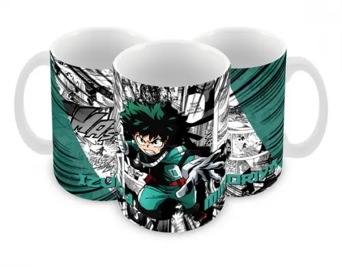 Caneca Polímero My Hero Academia Personalizada