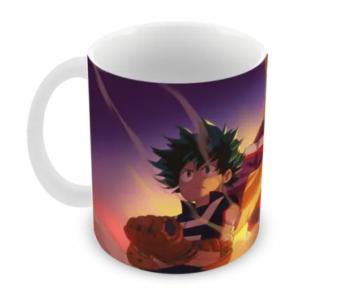 Caneca Polímero My Hero Academia Personalizada