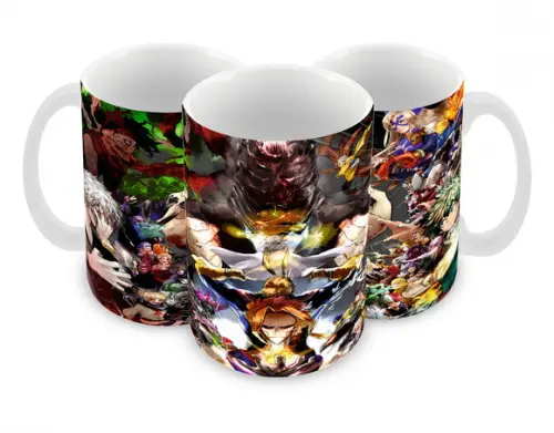 Caneca Polímero My Hero Academia Personalizada