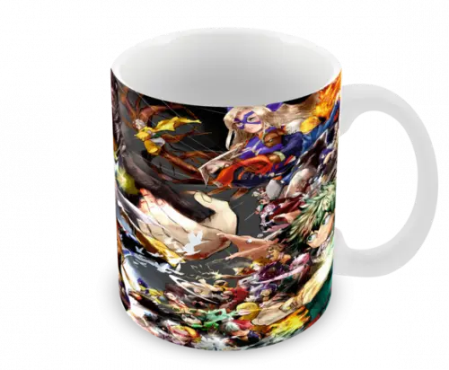Caneca Polímero My Hero Academia Personalizada